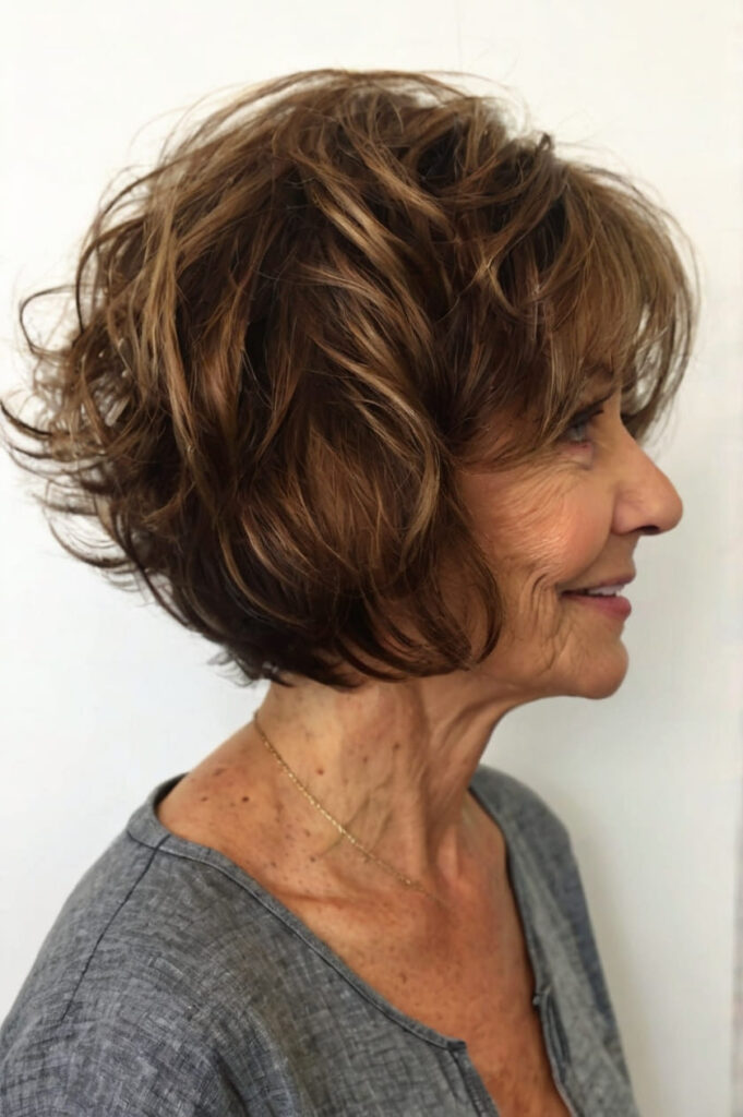 Short Wavy Bob