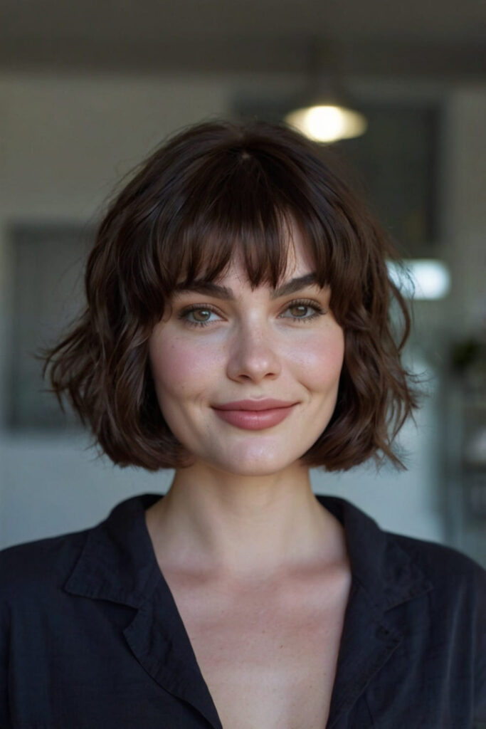 Wavy French Bob