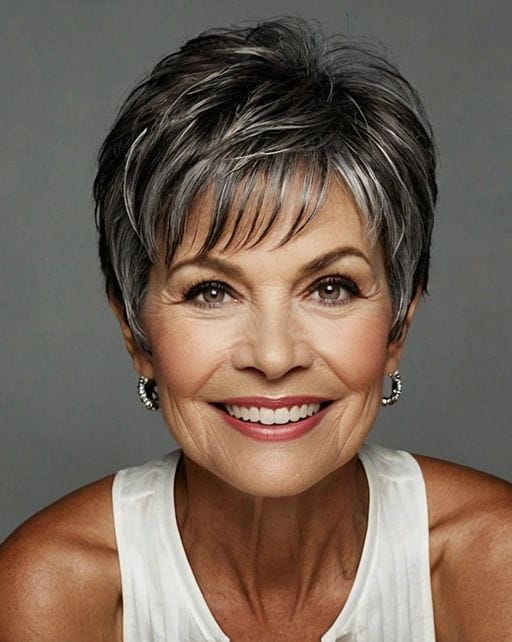 short hairstyles for women over 60