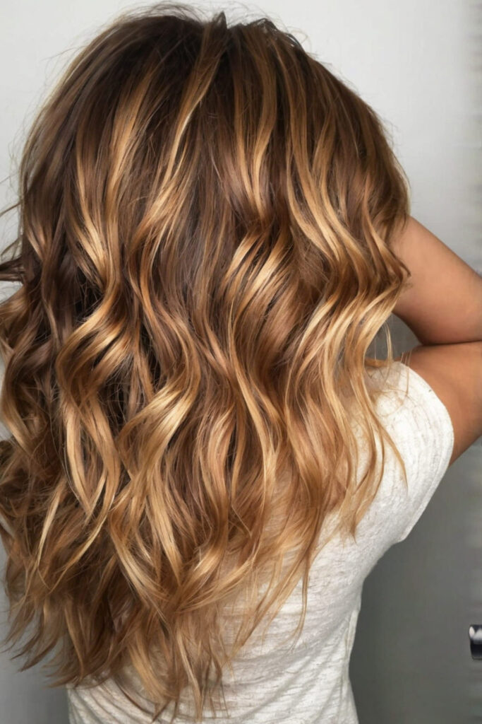 Caramel Highlights with Lowlights