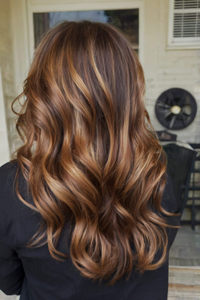 Chunky Caramel Highlights