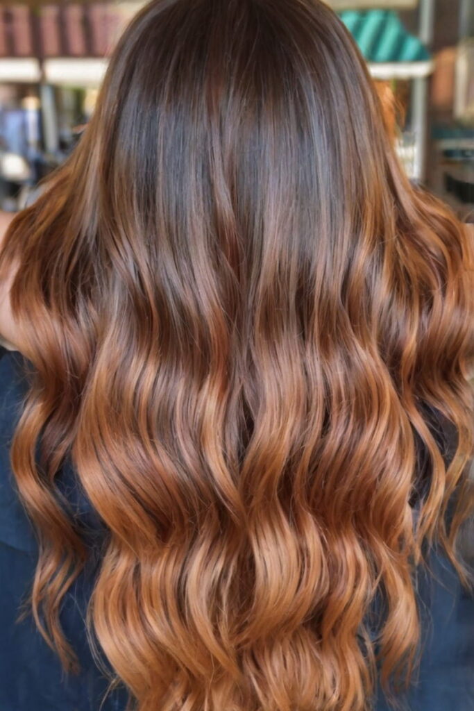 Copper Balayage