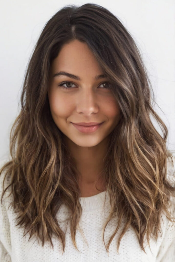 Long Layered with Beach Waves