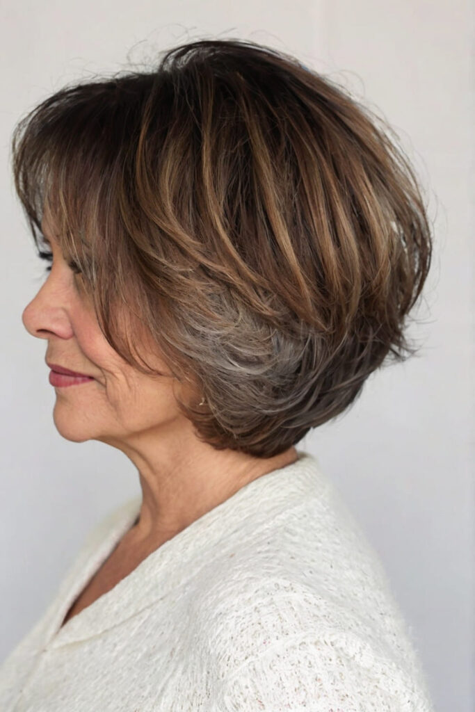 Short Stacked Bob