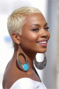 25 Low Maintenance Short Natural Haircuts For Black Females - Bangz