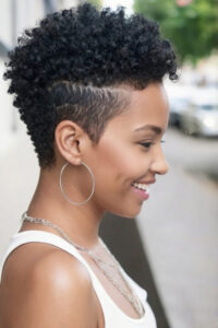 25 Low Maintenance Short Natural Haircuts For Black Females - Bangz