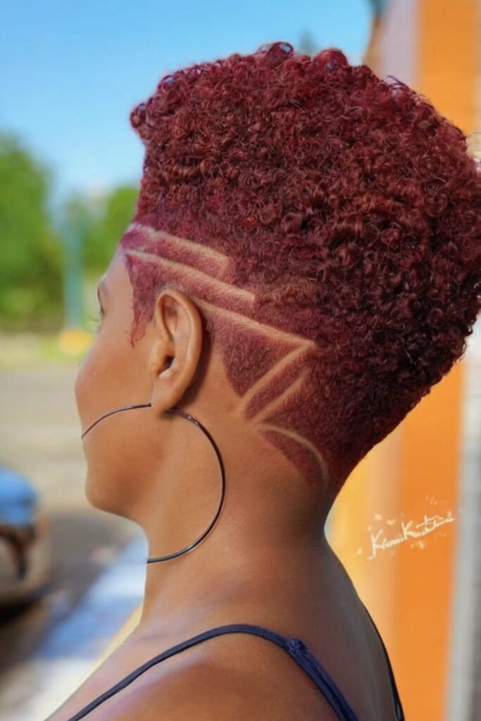 Undercut with Design