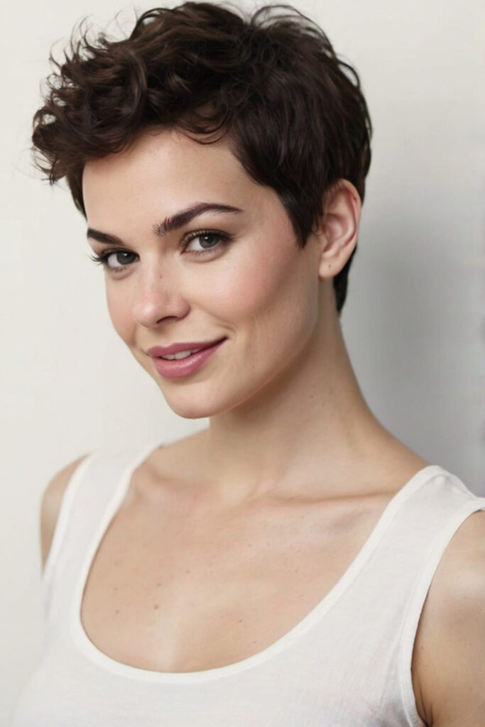 Wavy Pixie Cut