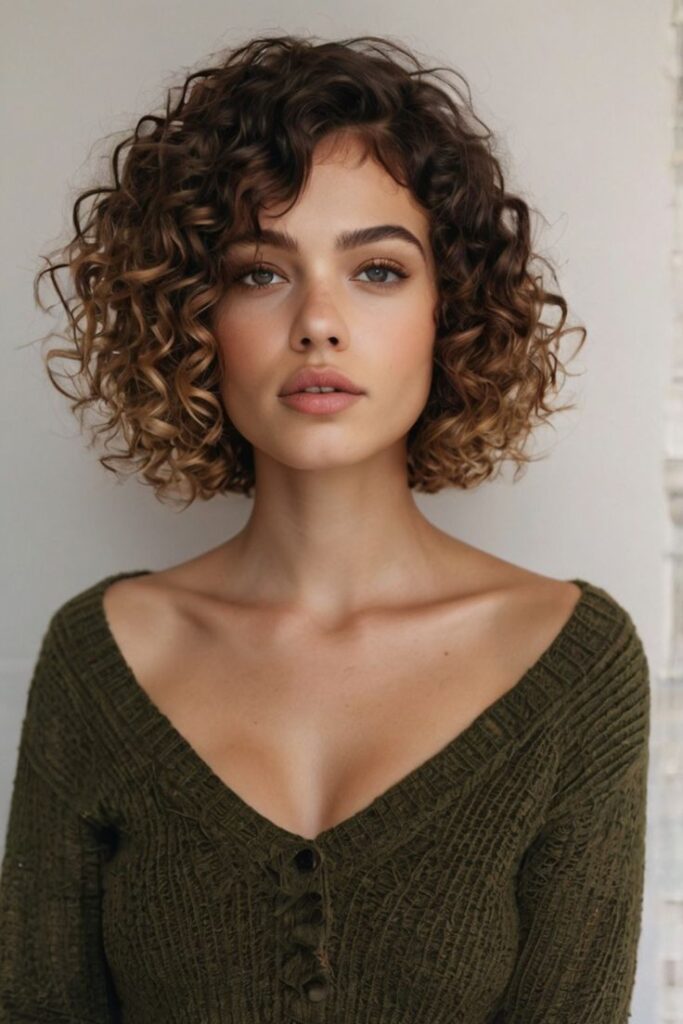 short haircuts for wavy hair