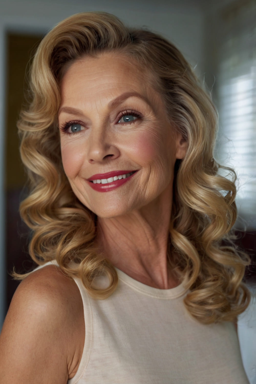 Old Hollywood Curly Style