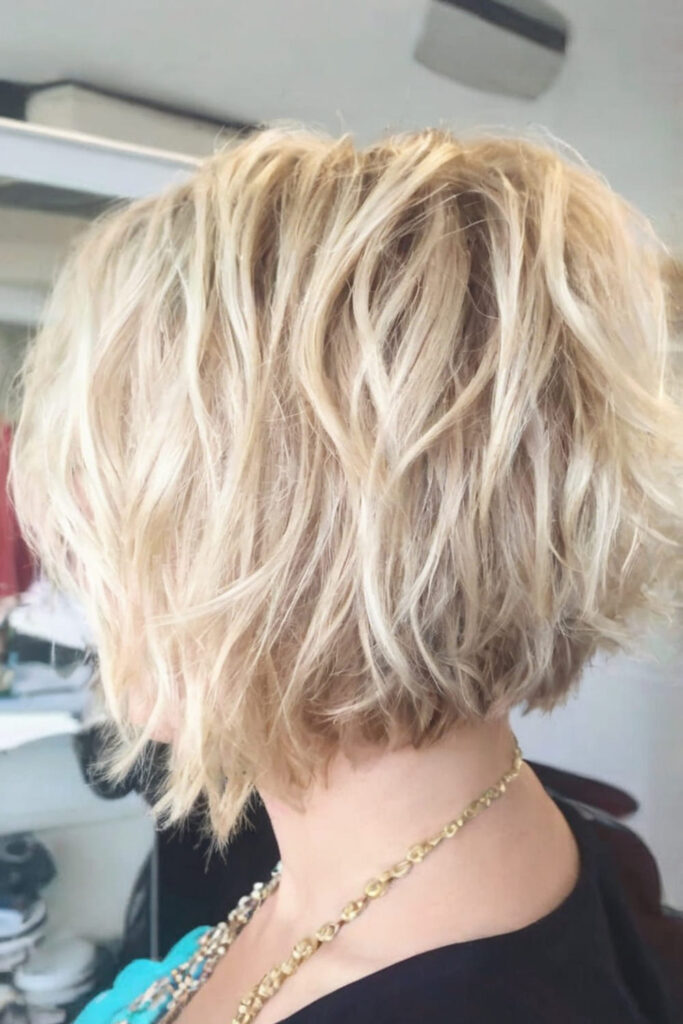 Choppy Wavy Bob