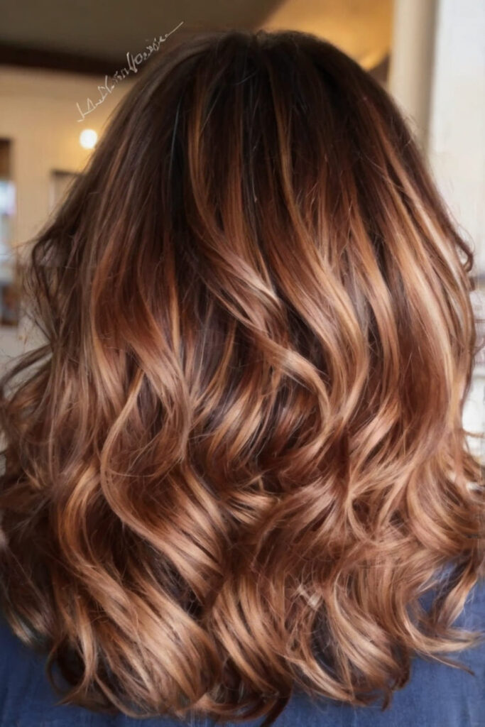 Dark Copper Highlights