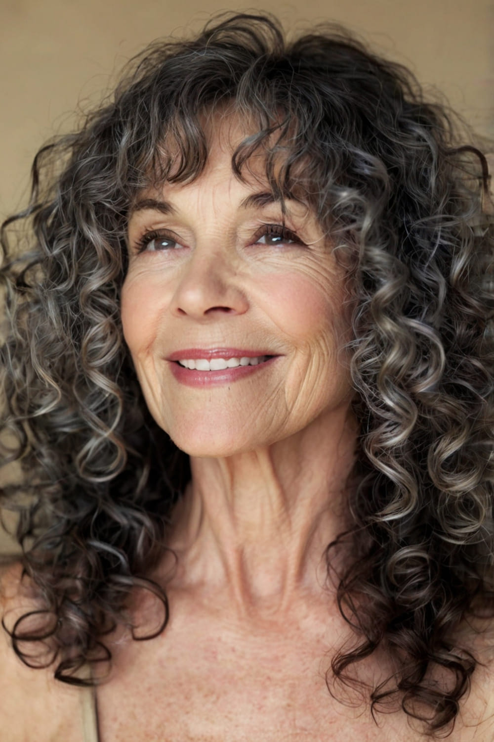 Face Framing Curly Hair