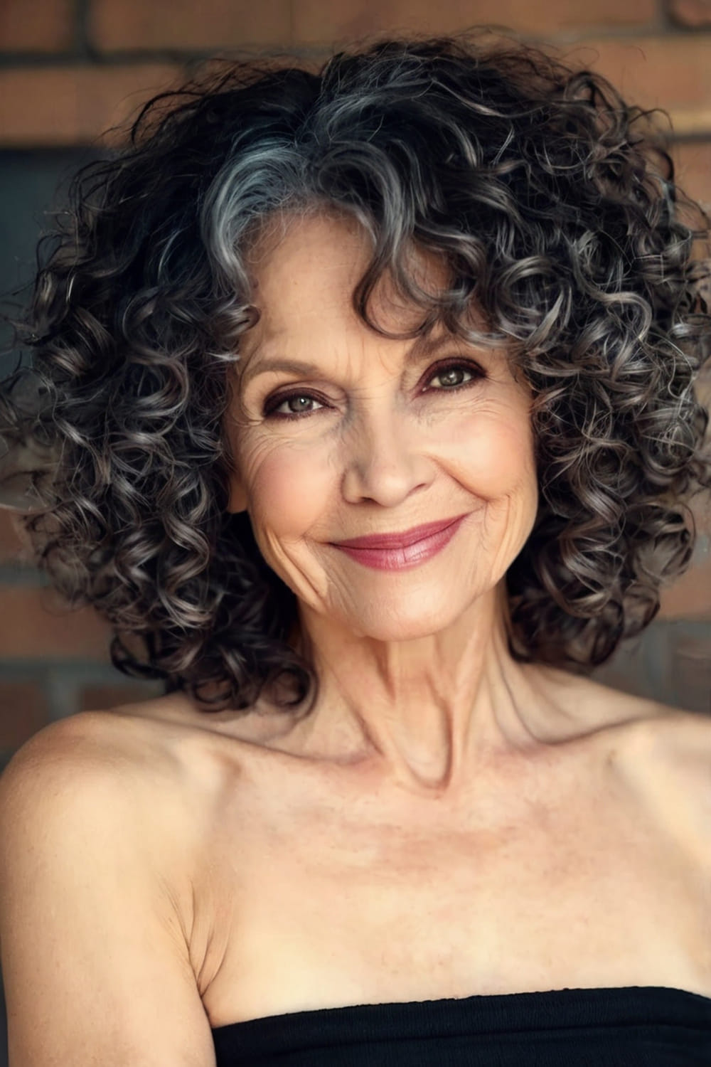 Shoulder Length Curly Hair