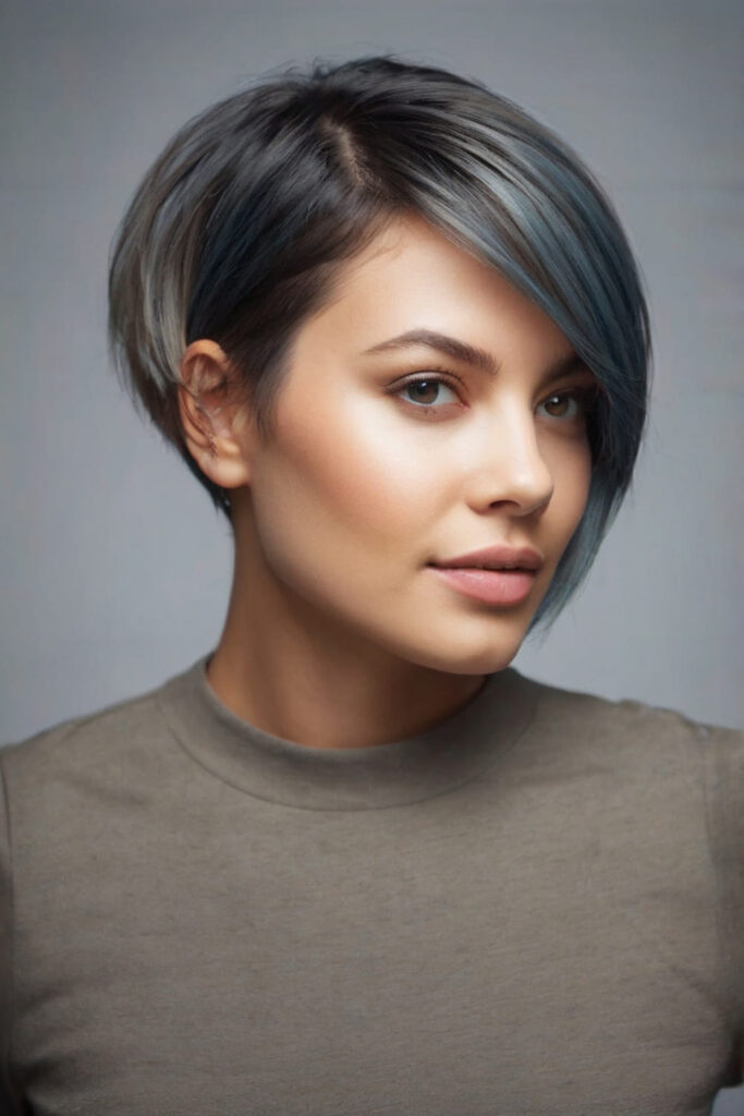 Asymmetrical A Line Bob