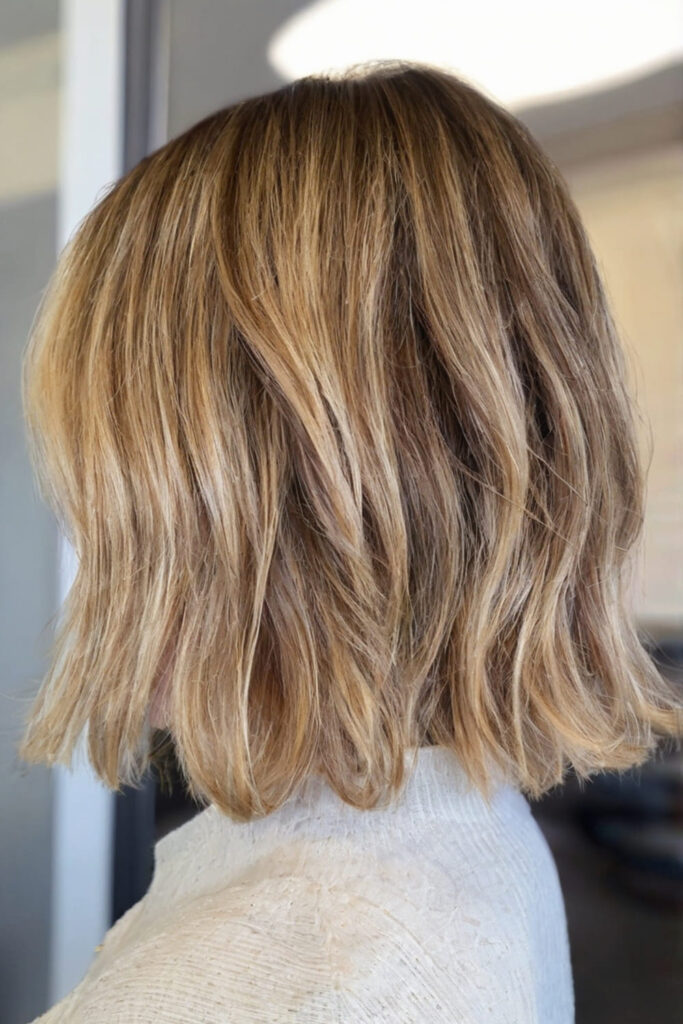 Blunt Layered Bob