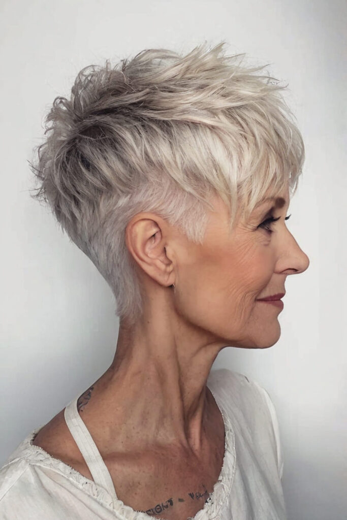 Edgy Pixie Undercut