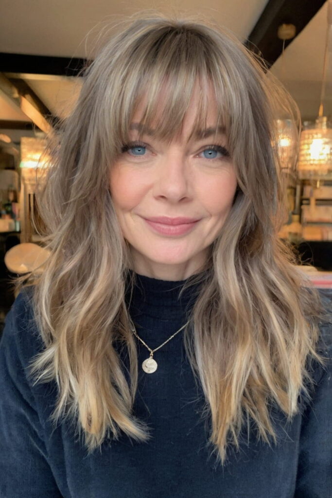 Layered Shag with Bangs