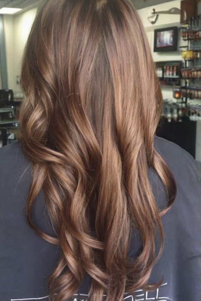 Milk Chocolate Brown Highlights