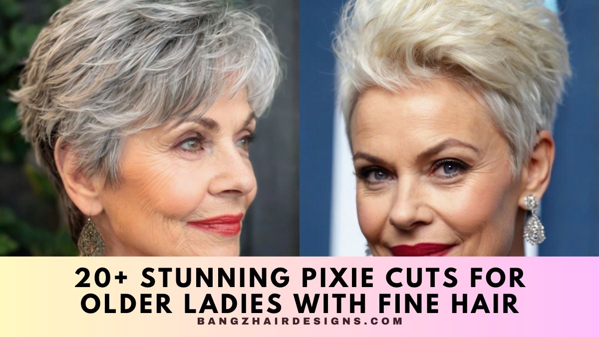 Pixie Cuts for Older Ladies With Fine Hair