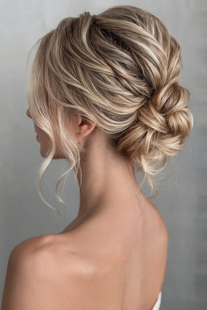 Romantic Layered Updo