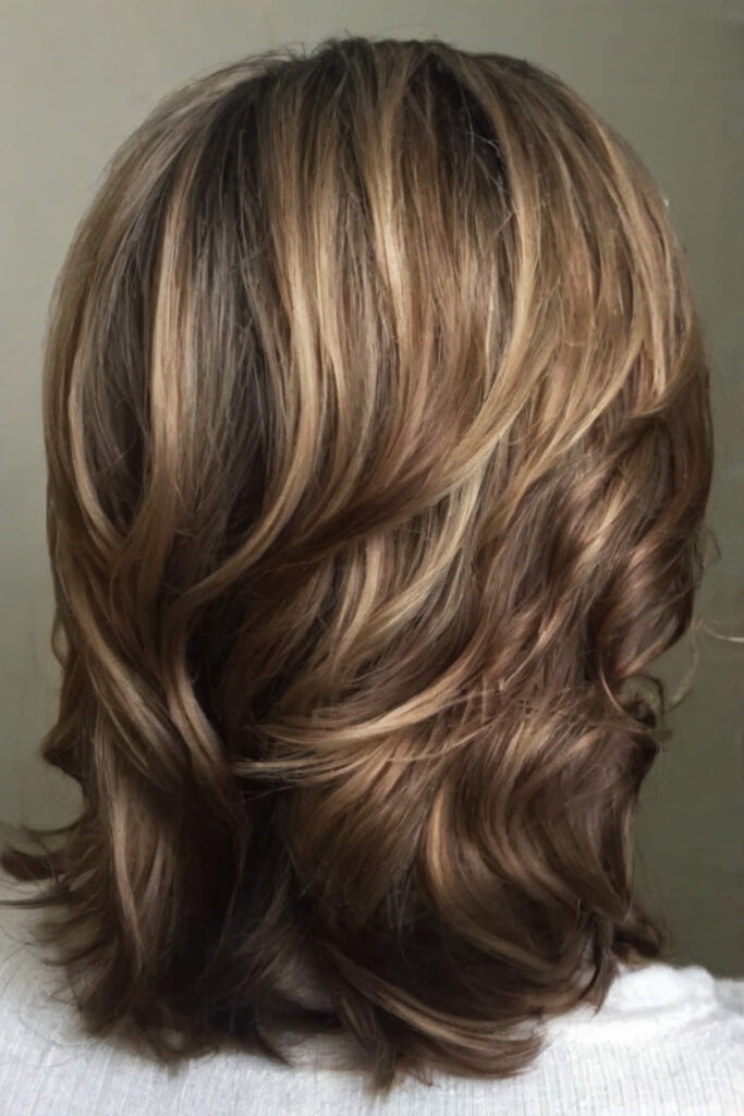 Shoulder Length with Short Layers