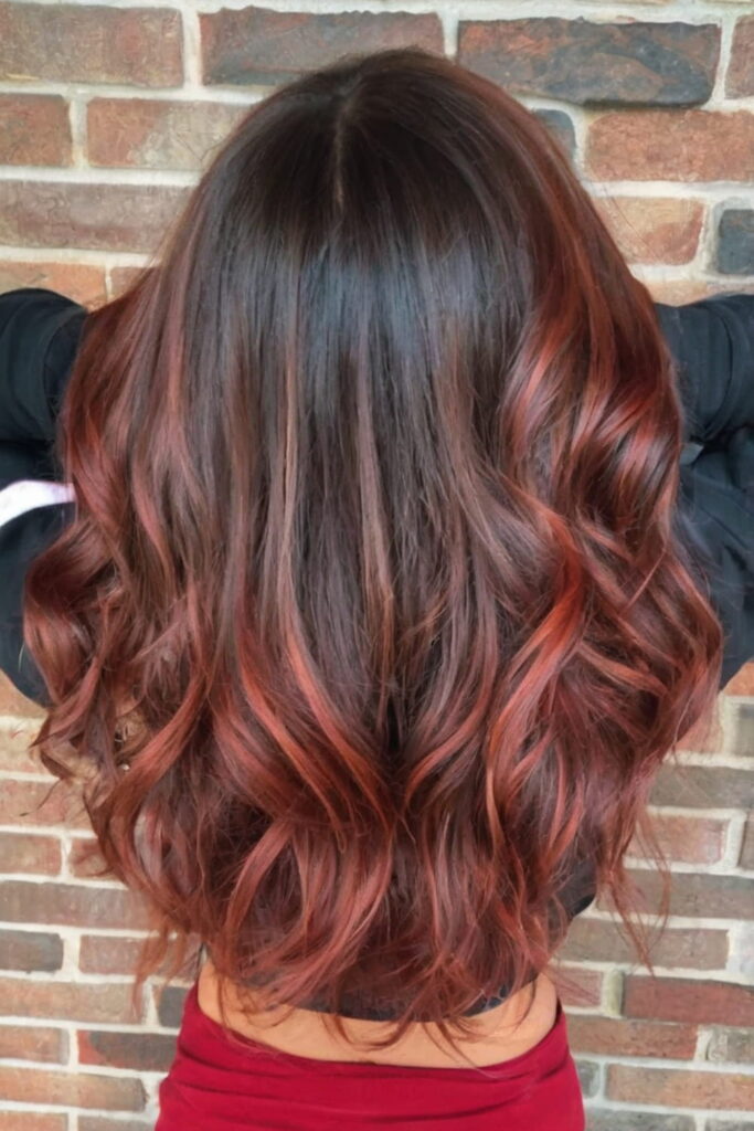 Soft Red Highlights