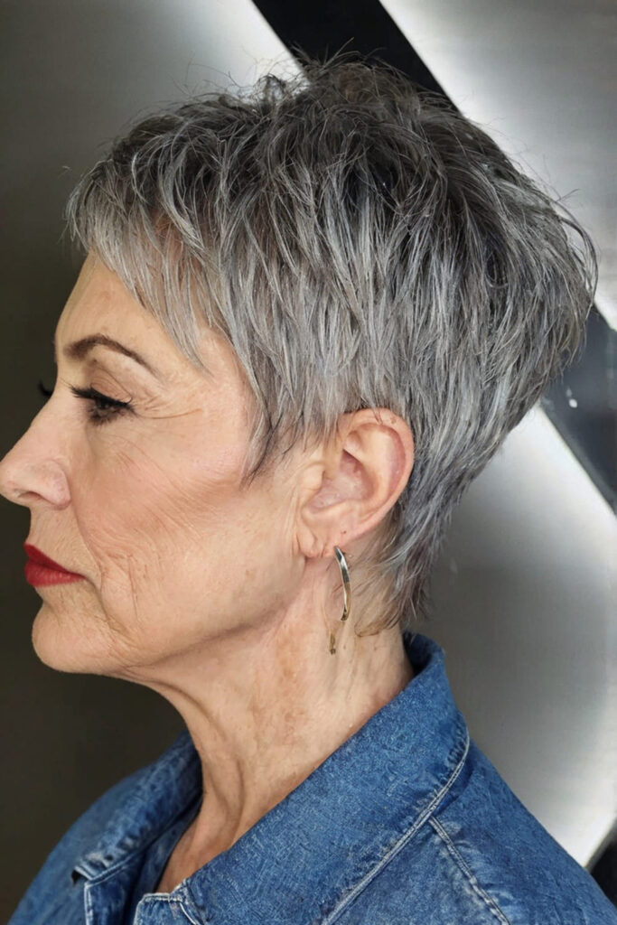 Textured Pixie Cut