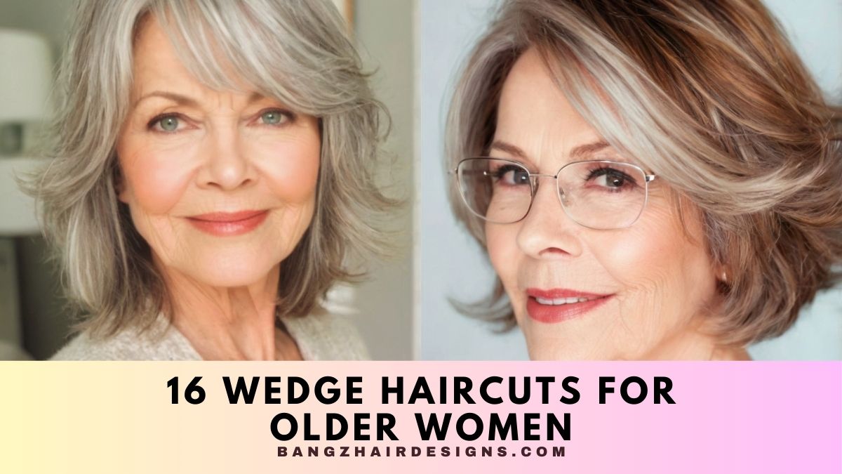 Wedge Haircuts for Older Women