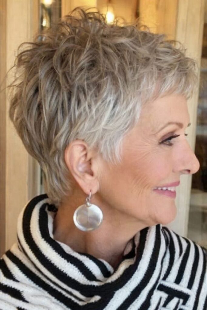 pixie haircuts for women over 70