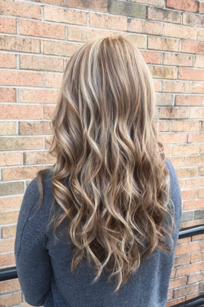 Cool Light Brown and Dark Blonde Blend