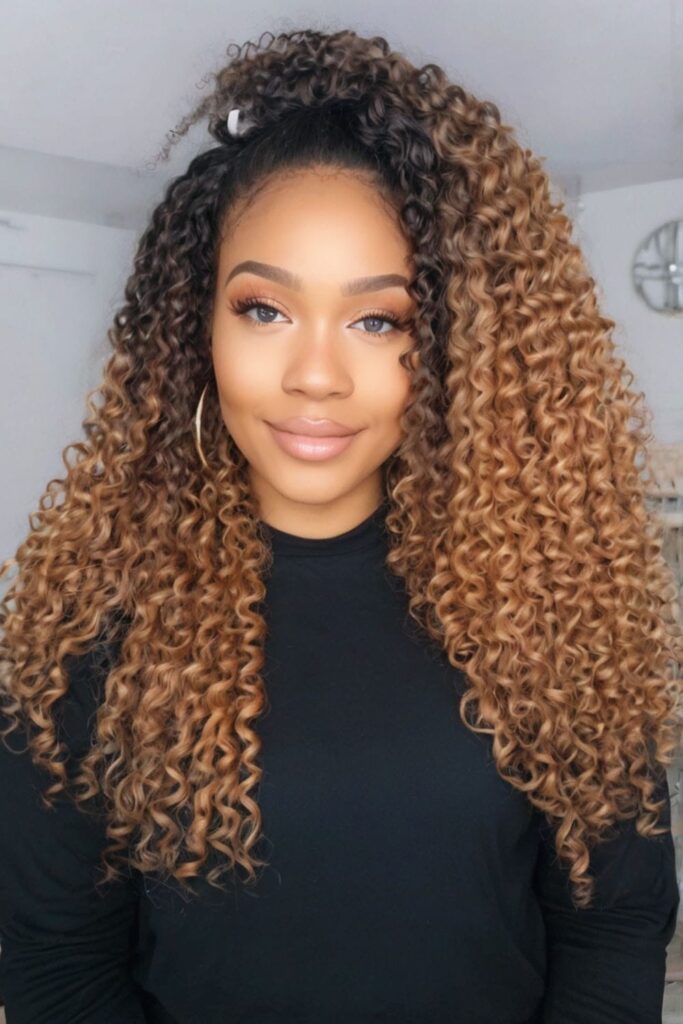 Curly Crochet Braids