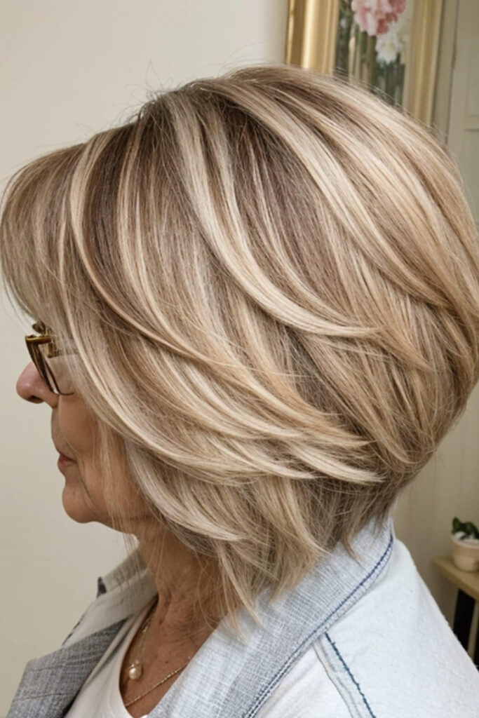 Highlighted Feathered Layers