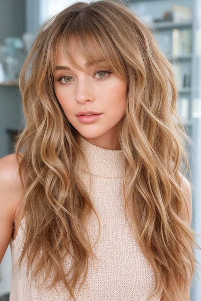 Modern Shag with Loose Waves