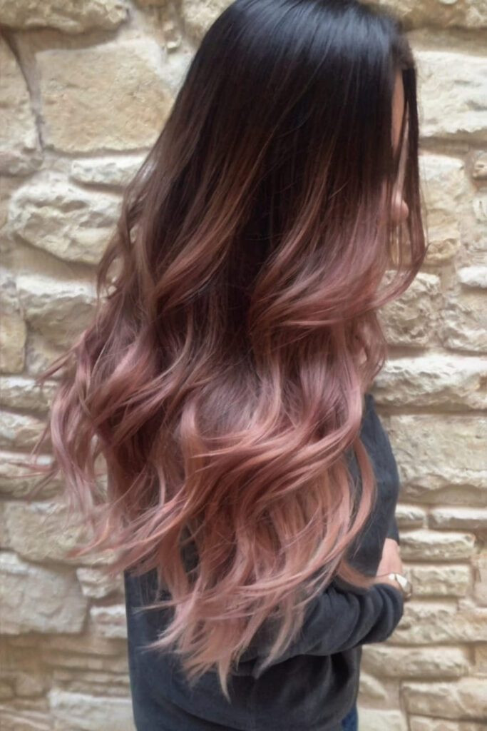 Rose Gold Ombre