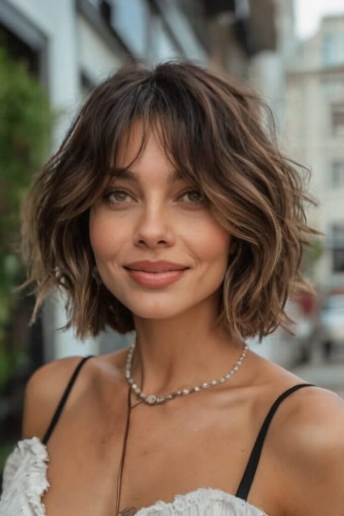 Shaggy Layered Bob