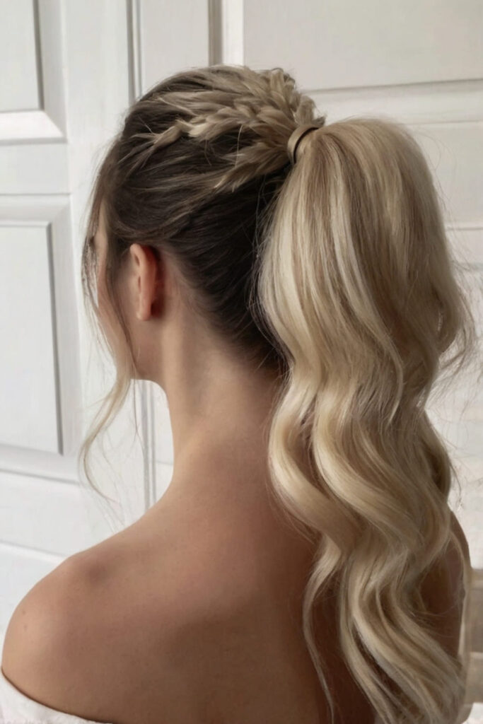 Sleek High Ponytail