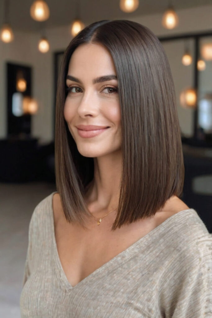 Sleek Straight Bob