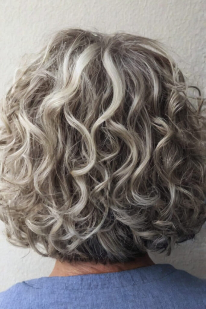 Soft Curly Bob