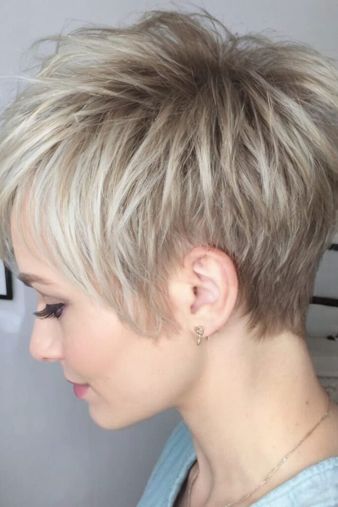 Soft Messy Pixie Bob