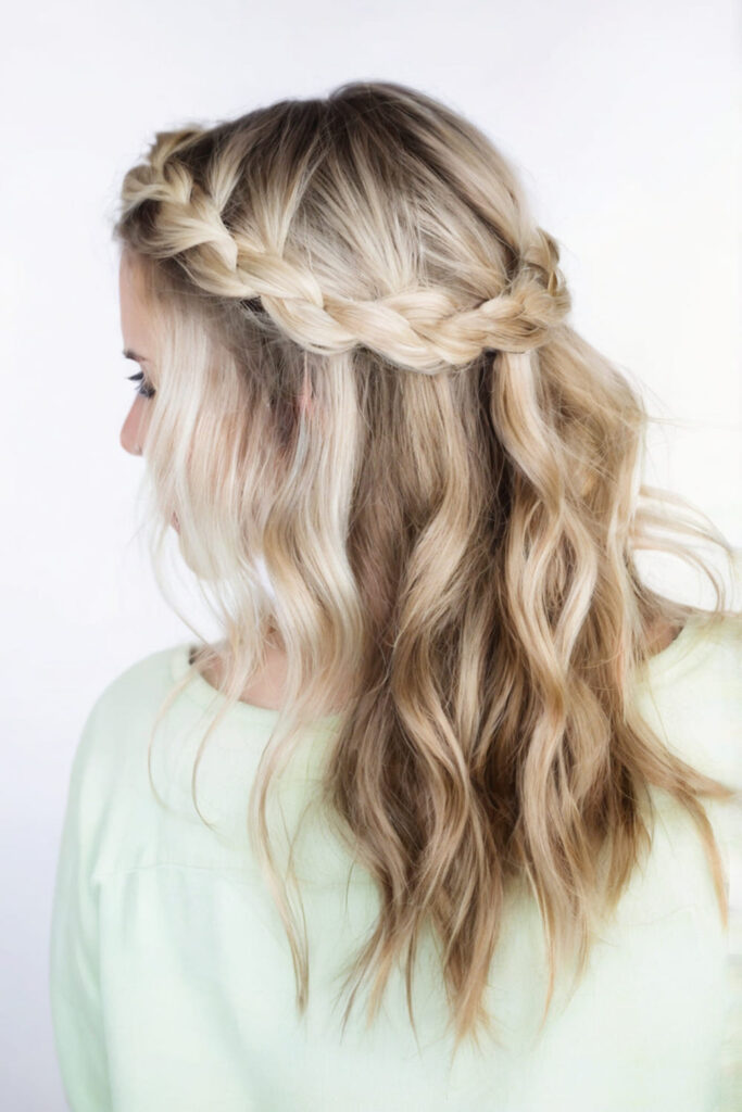 Twisted Crown Braid