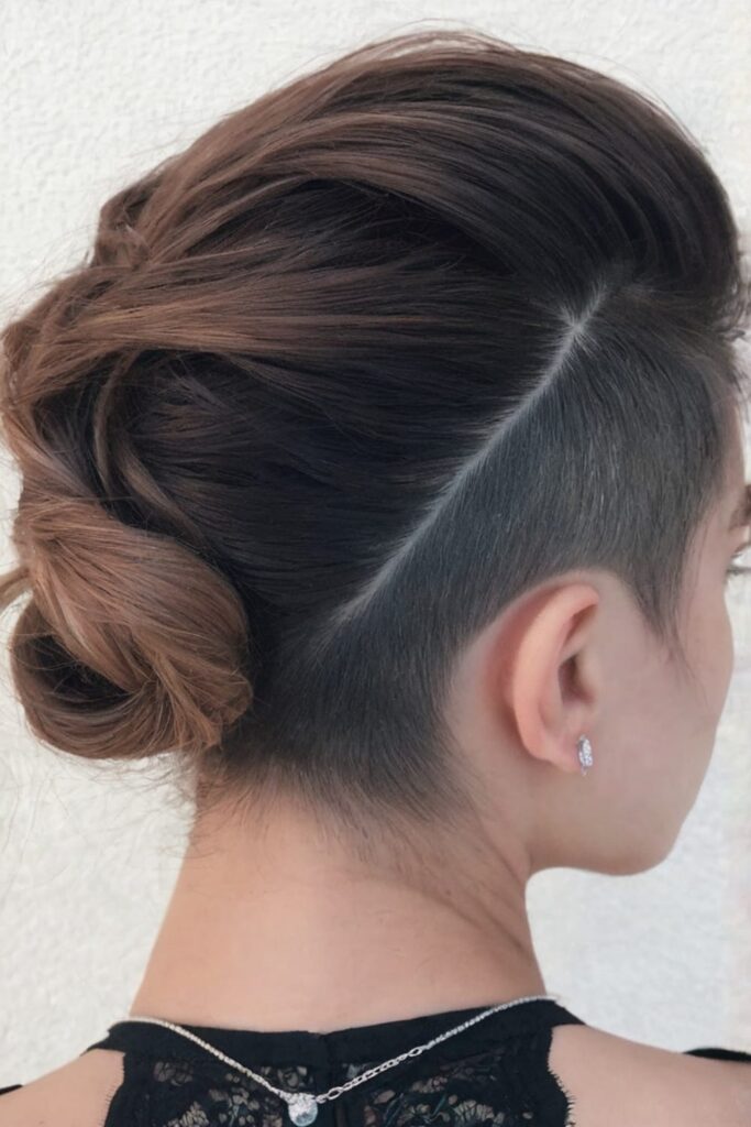 Undercut Middle Part