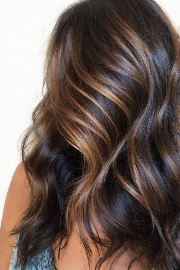 Warm Caramel Highlights