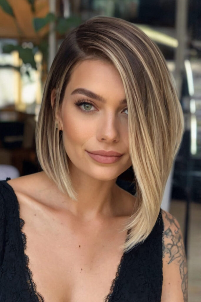 Asymmetrical Inverted Bob