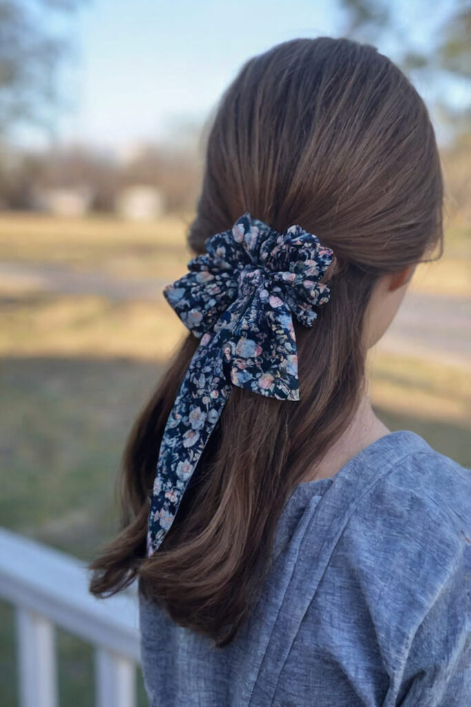 Bow with a Scrunchie