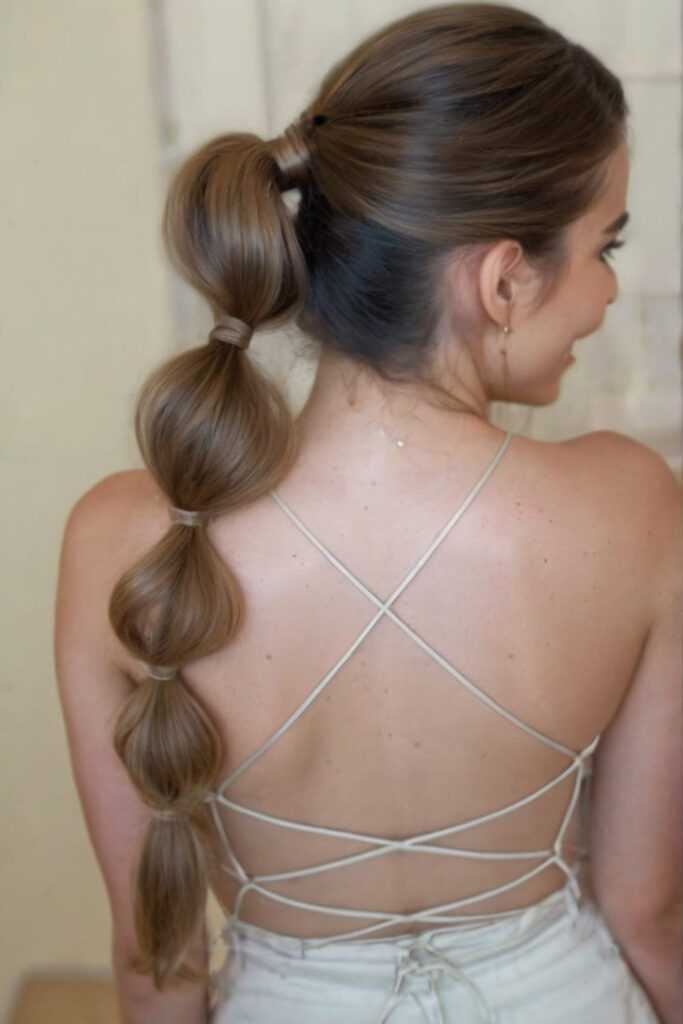 Bubble Ponytail