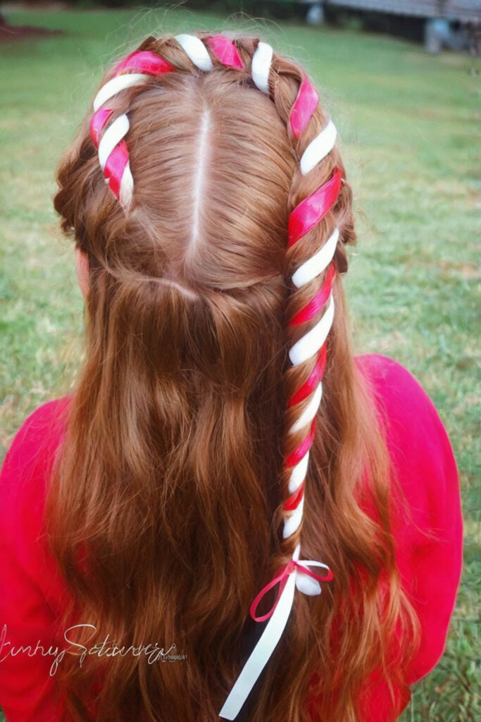 Candy Cane Hairstyle