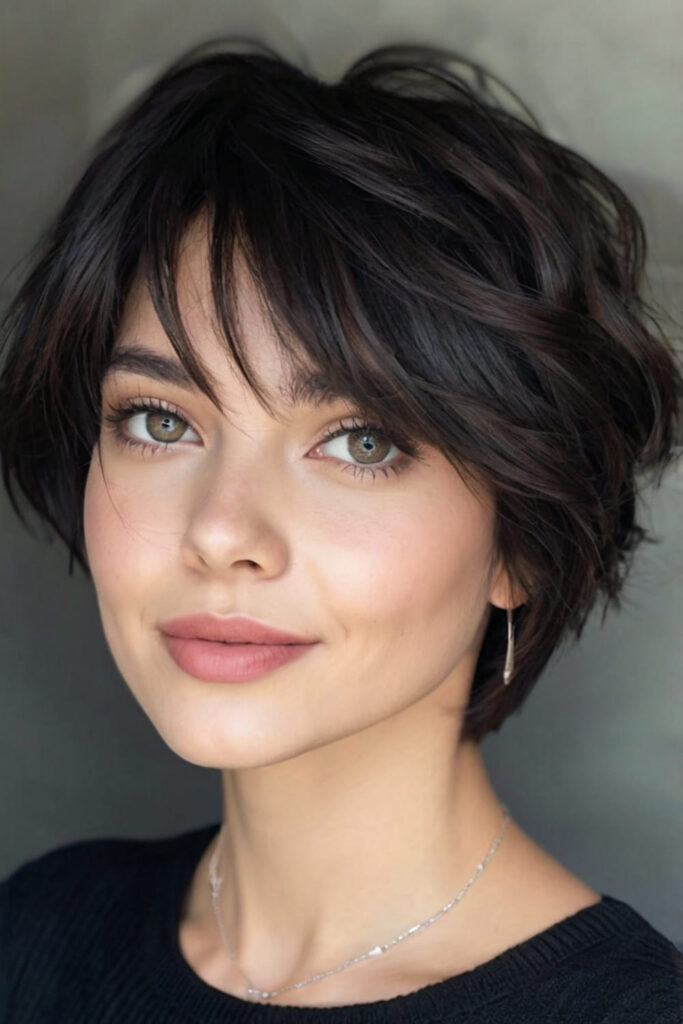 Glossy Chin Length Bob