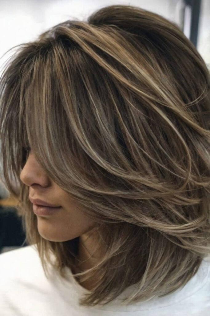 Layered Feathered Lob