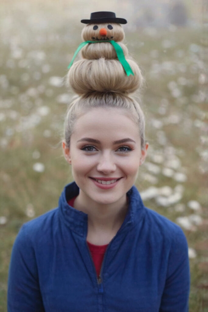 Snowman Hairstyle